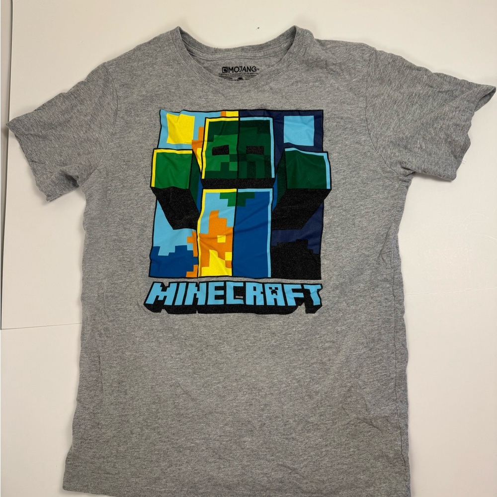 Gray Short Sleeve Kids‎ Tee